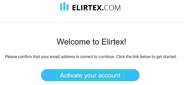 Инструкция по созданию учетной записи в Elirtex 3